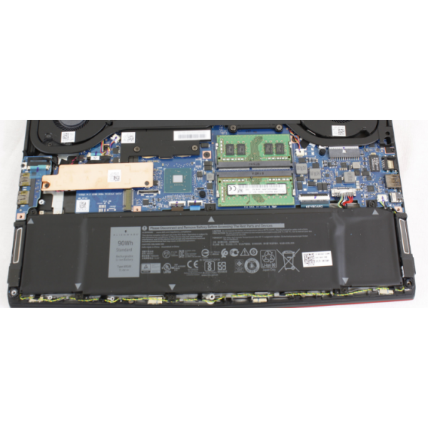 Akku TDW5P Dell Alienware 13 R3 P81G P81G001 15,2V 76Wh